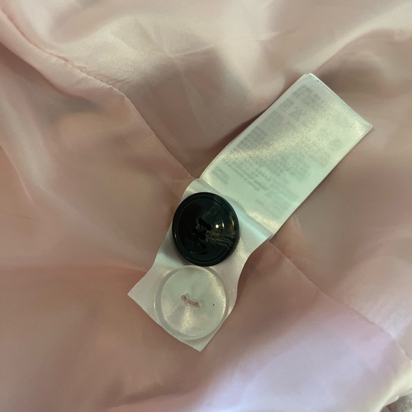 H&M Women’s Pink Winter Pea Coat Double Breasted Short - Picture 4 of 5